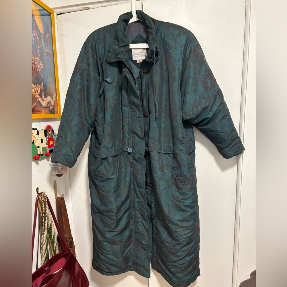 London Towne Women's Dark Teal Jacket - Classic Coat